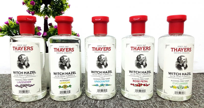 Nước hoa hồng Thayer với tên đầy đủ là Thayers Alcohol-Free Rose Petal Witch Hazel, là một trong những sản phẩm nổi tiếng của hãng mỹ phẩm nổi tiếng tại Mỹ - hãng Thayers.