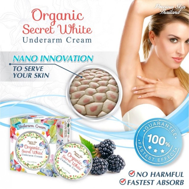 Review Kem Trị Thâm Nách Organic Secret White Underarm Cream