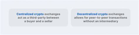 Decentralised Exchanges vs. Centralised